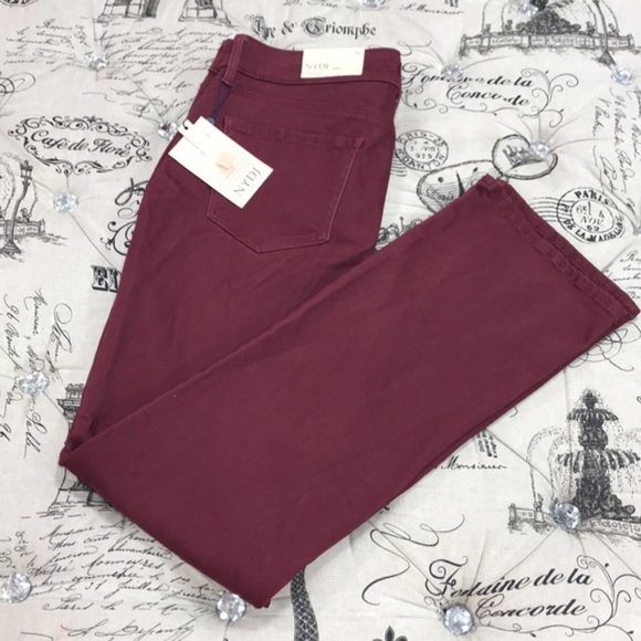 Nydj Marilyn Double Snap Straight Leg Jeans - Picture 10 of 10